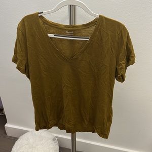 Yellow/Brown Madewell Tshirt